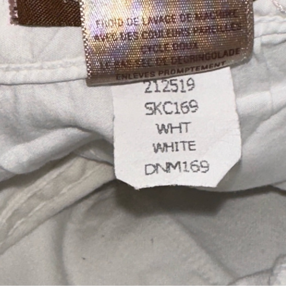 Paige Denim Women’s Size 28 White Roxie Capri Jeans - Picture 6 of 10